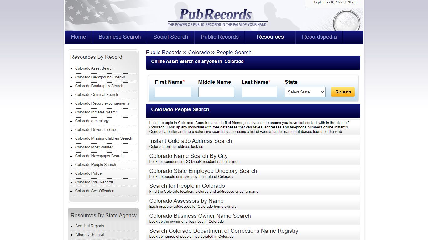 Colorado People-Search - Pubrecords.com